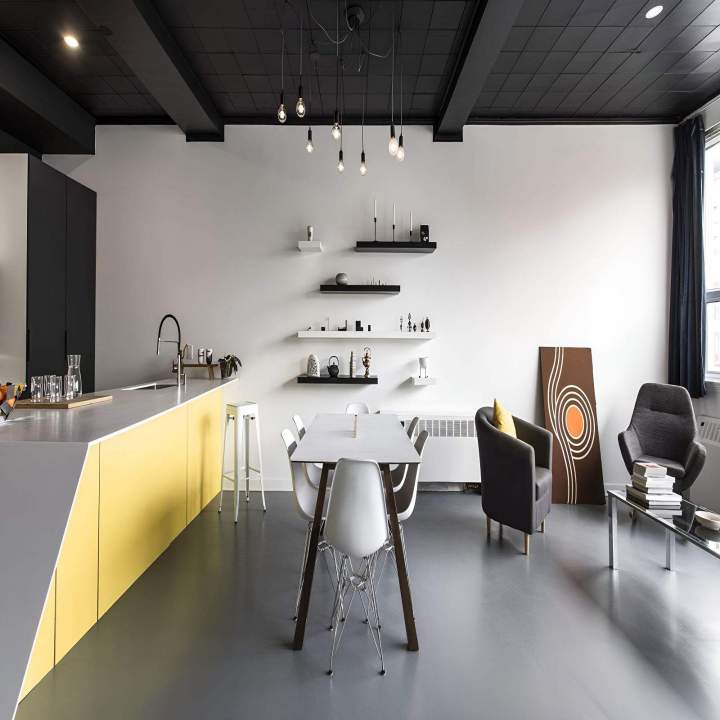 Intérieur loft Montréal