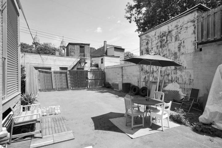 Avant aménagement terrasse