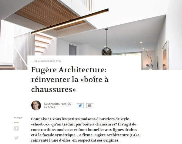 Article architectural Montréal