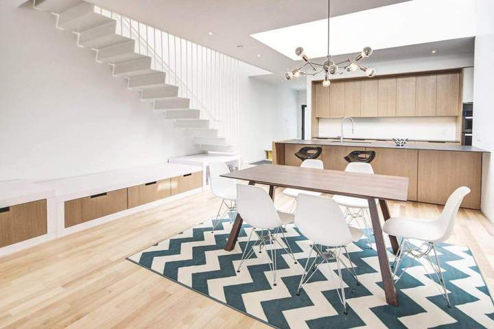 Intérieur design et contemporain résidence m Montréal